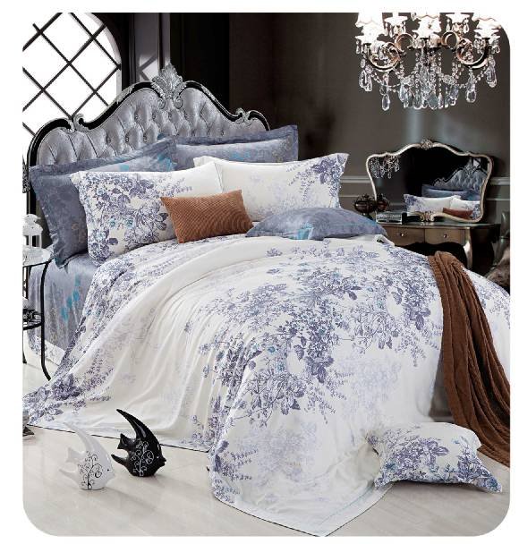 Daphne Elegant Print with 100%Bamboo sheet set #ZT-1109 Other Material Printed image75