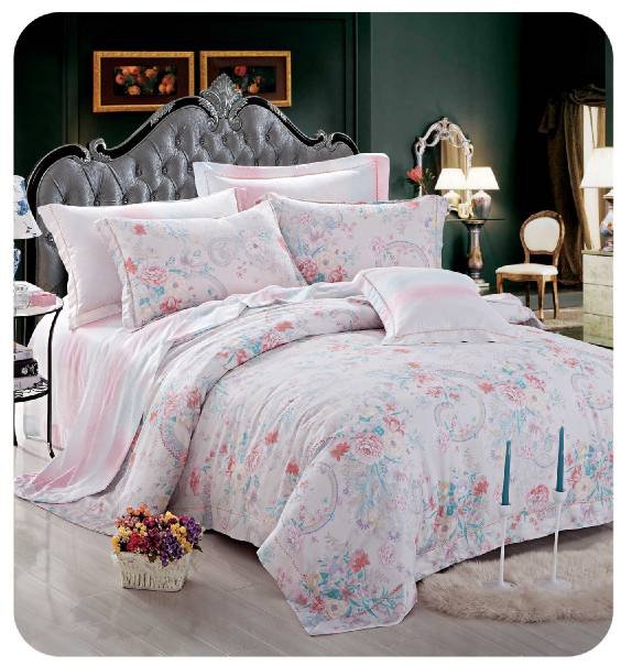 Daphne lovely&soft  duvet cover set in 100% bamboo #ZT-1106 Other Material Printed image80