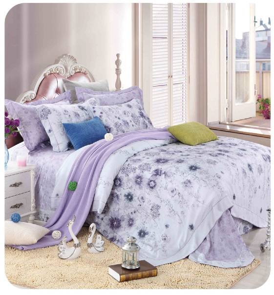 Daphne 100% Bamboo Printed duvet cover set #ZT-1105 Other Material Printed image79