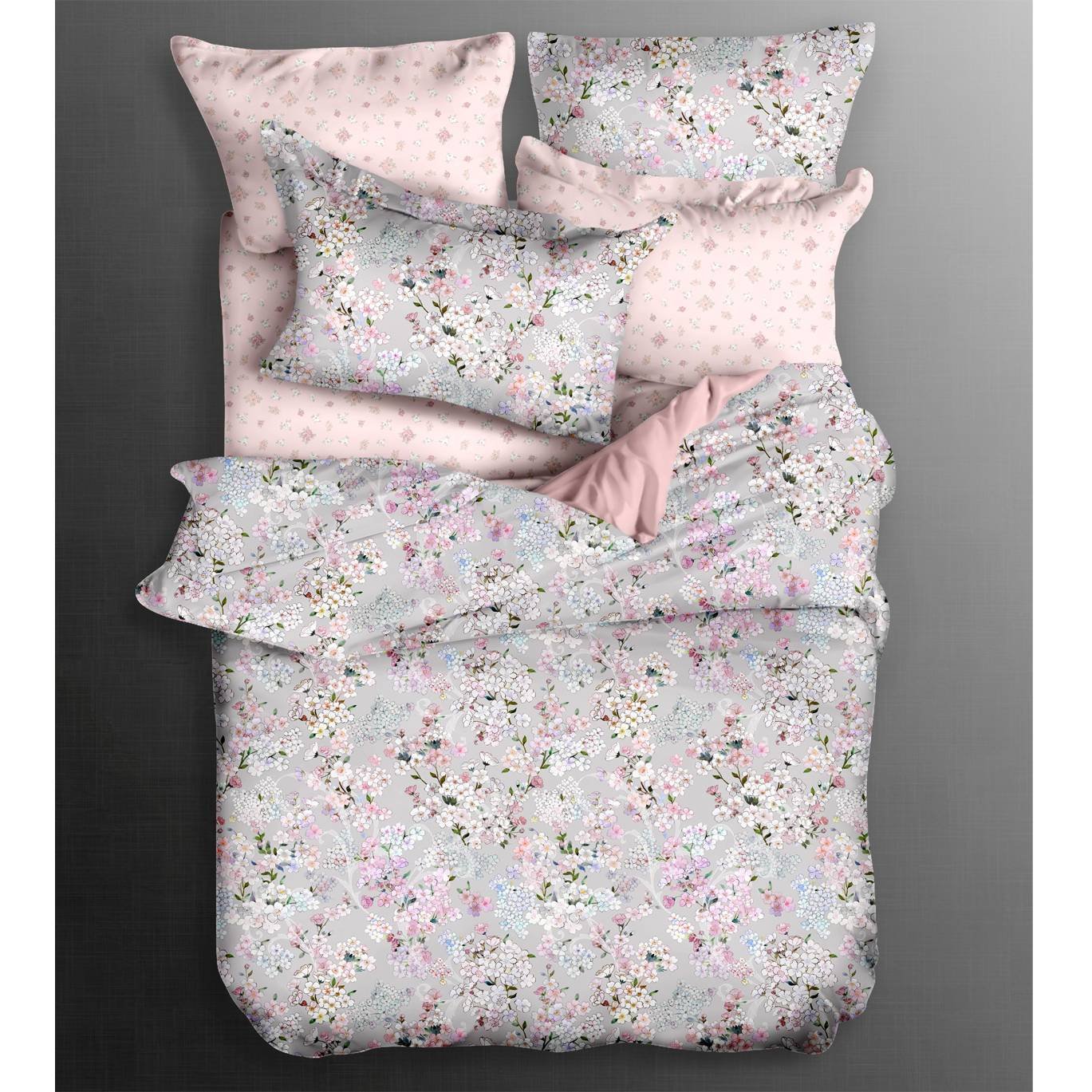 Daphne Flower Patterns Bedding Set Long-staple Cotton Bright Color 171469 100% Cotton Printed image2