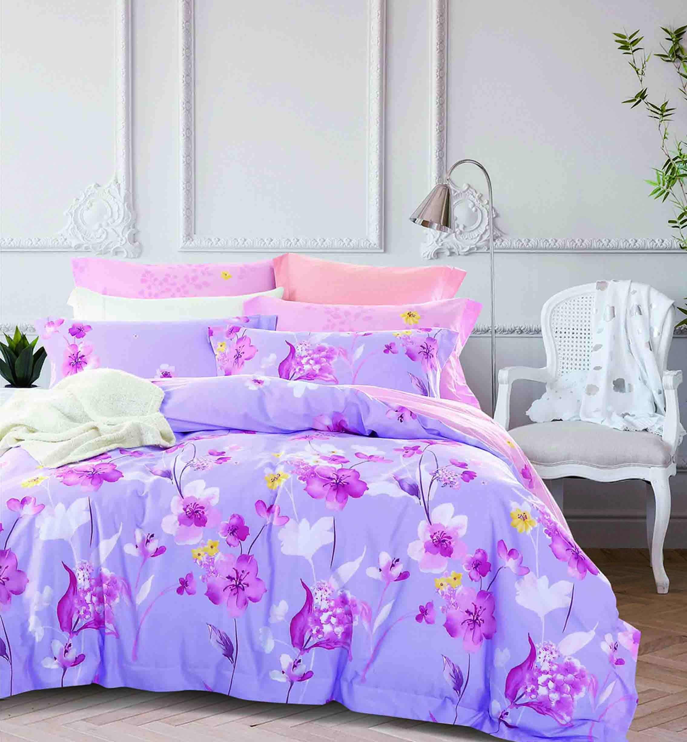 Daphne Cotton printed bedding set  #161435 100% Cotton Printed image69