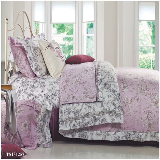 Daphne Tropical 500 Thread Count High Density Cotton Bedding Set 100% Cotton Printed image3