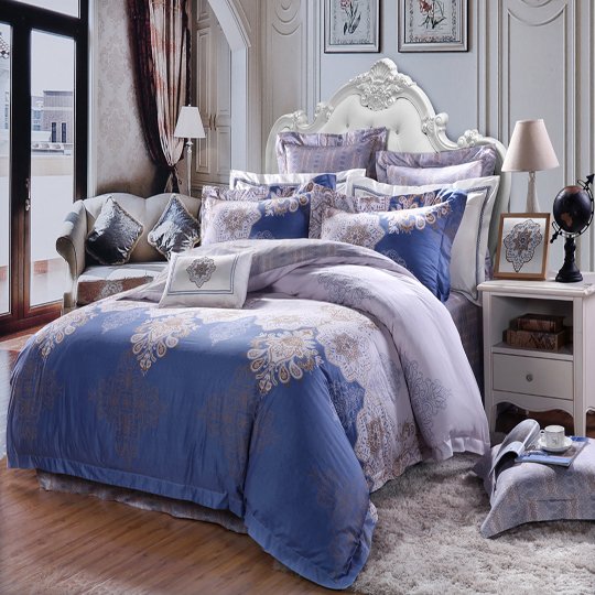 Daphne St.Andrew Baroque Style Duvet Cover Set#DD6562 100% Cotton Printed image57