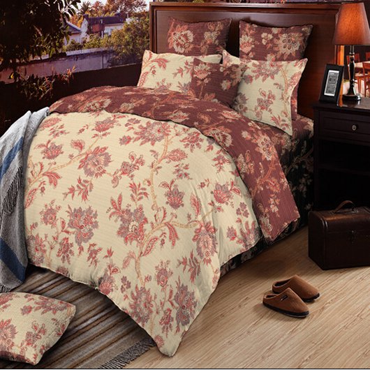 Daphne Reversible Pima Cotton bed linen #131511 100% Cotton Printed image55