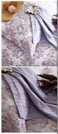 Daphne High Quality Lyocell Green Leaves Bedding Set Lyocell/Rayon/Polyester Blend Print image1