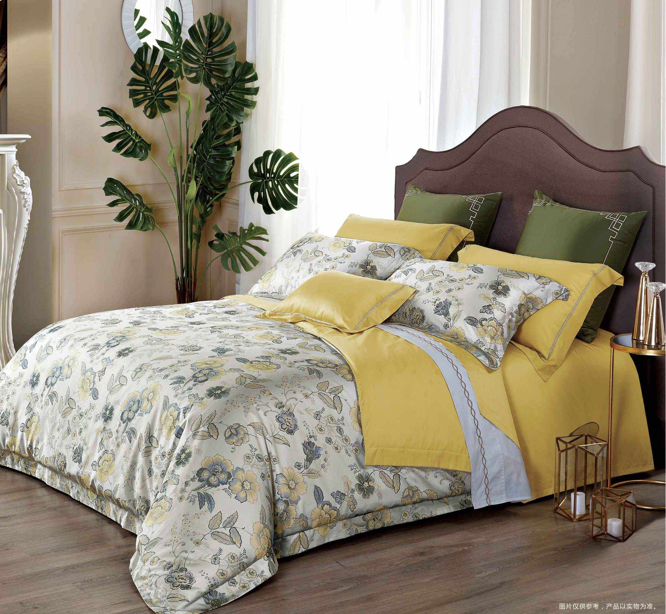 floral bed linen